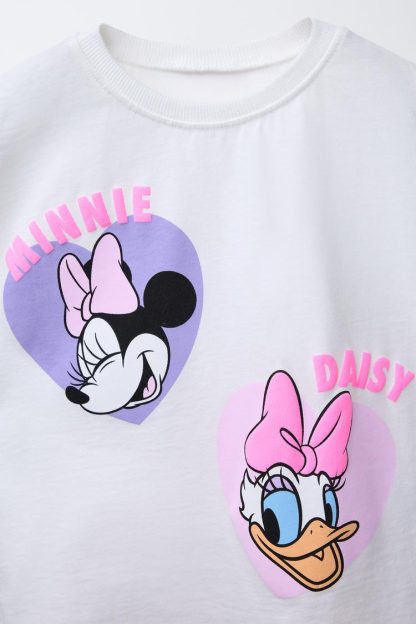 MINNIE MOUSE AND DAISY DUCK © DISNEY T-SHIRT AND CYCLING LEGGINGS SET – Image 3